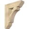 Ekena Millwork Legacy Slat Rough Sawn Bracket, Douglas Fir, 6"W x 24"D x 28"H BKT06X24X28LEC06RDF - alternate 1